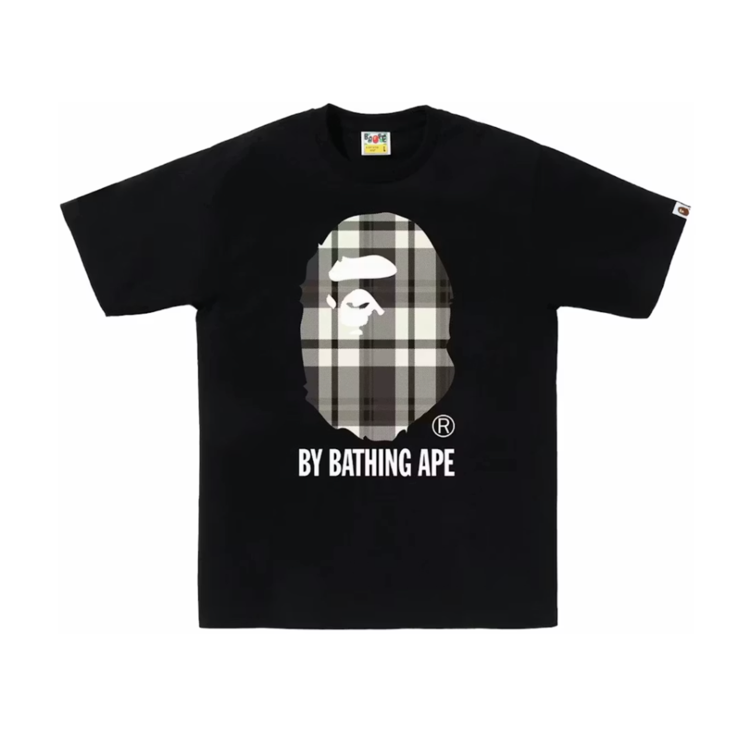 BATHING APE CHECK - T-shirt
