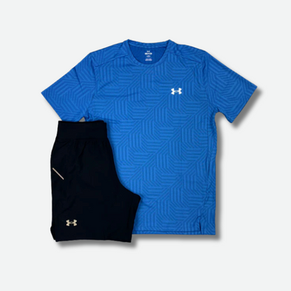 Ensemble short/t-shirt Under A. Bleu