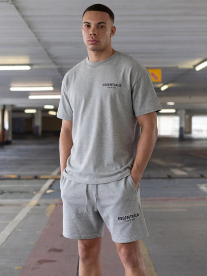 FND Essential Tee – Stone Grey