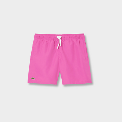 Ensemble short/t-shirt Lac*ste Rose vif