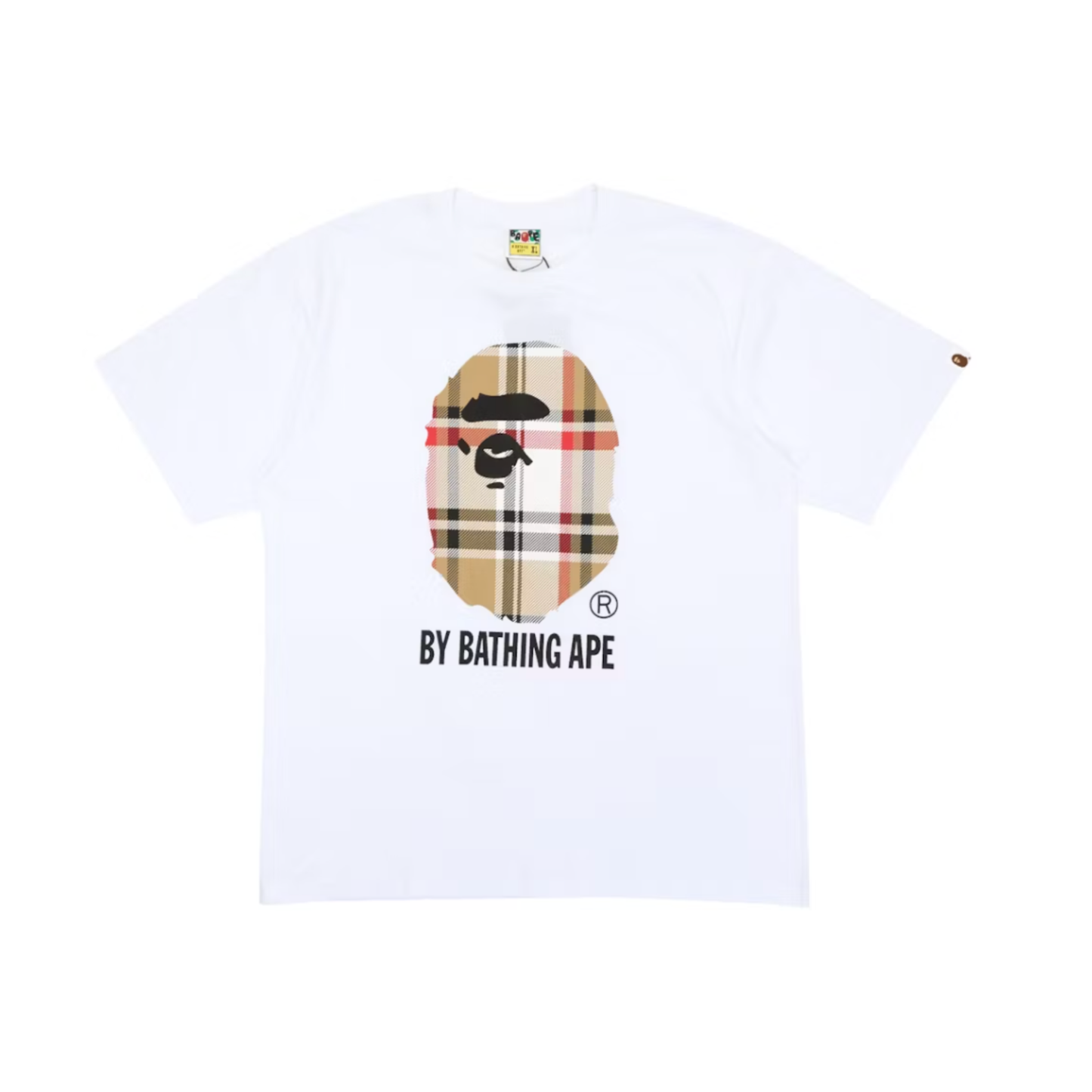 BATHING APE CHECK - T-shirt