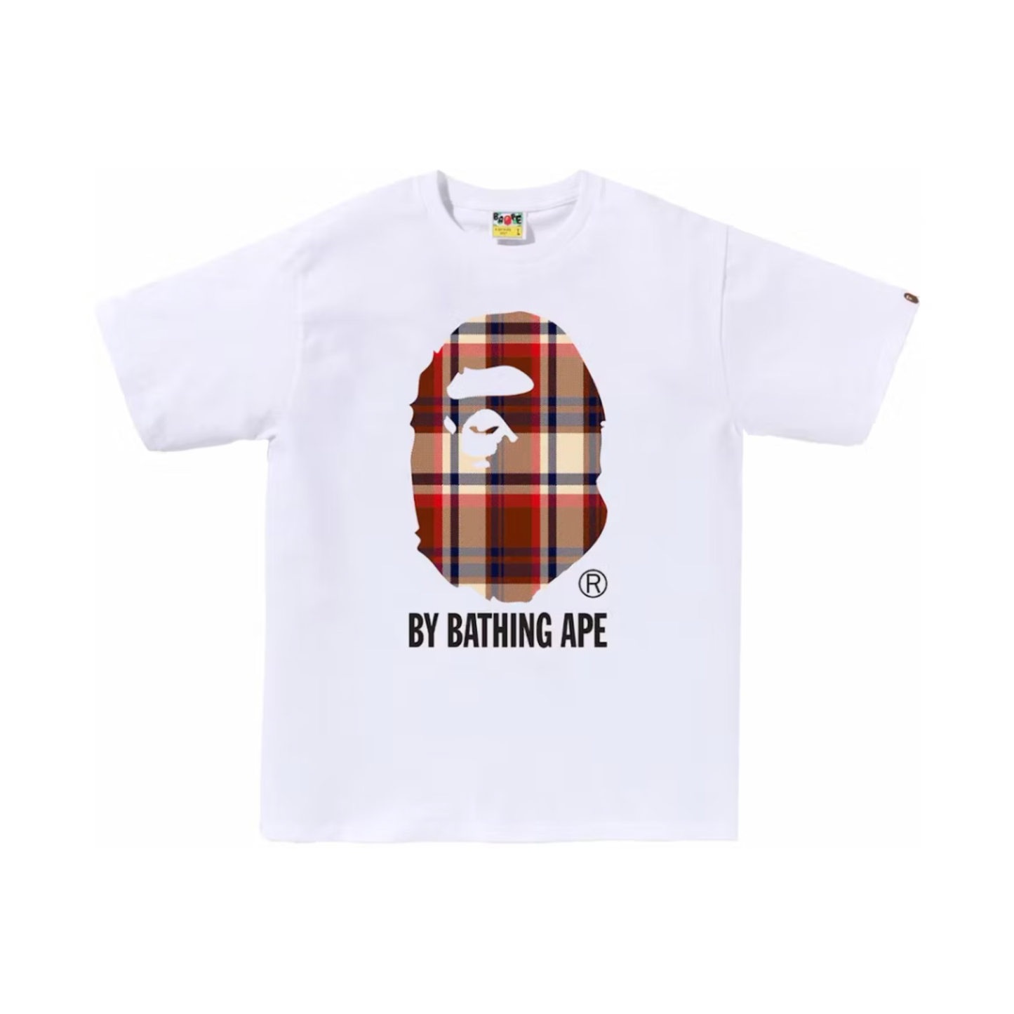 BATHING APE CHECK - T-shirt