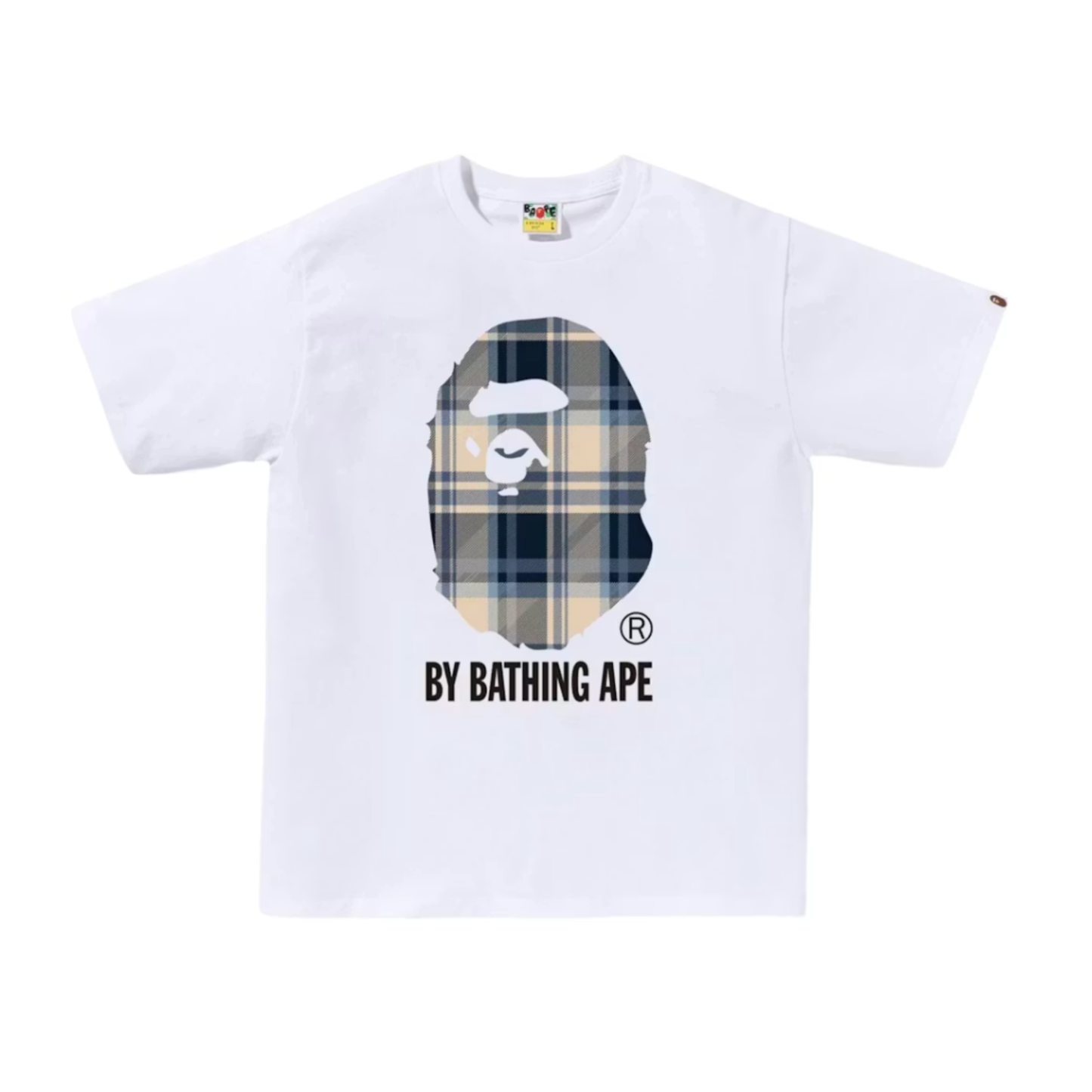 BATHING APE CHECK - T-shirt
