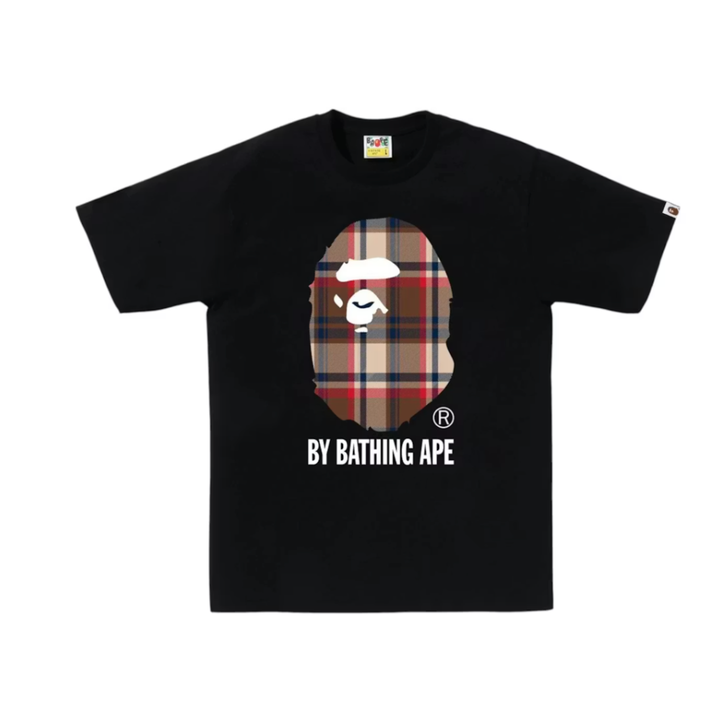 BATHING APE CHECK - T-shirt