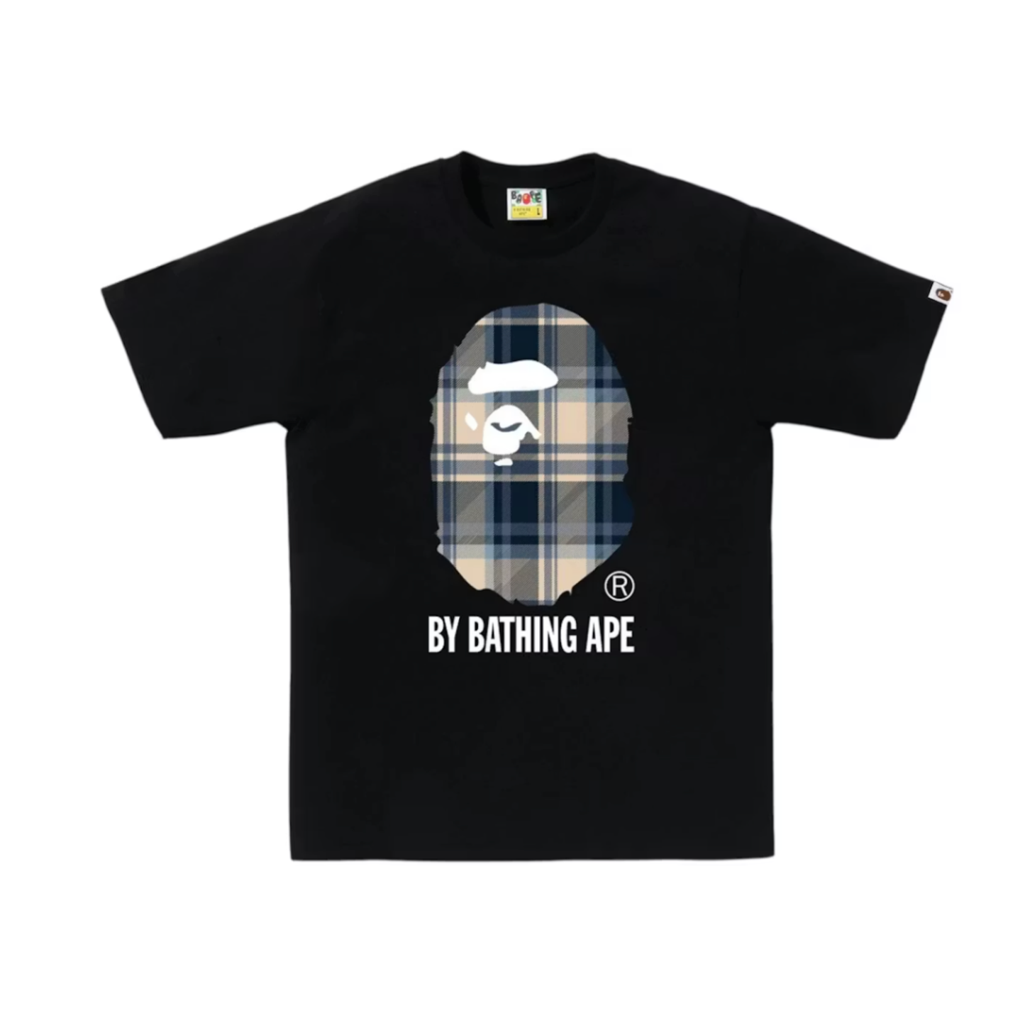 BATHING APE CHECK - T-shirt