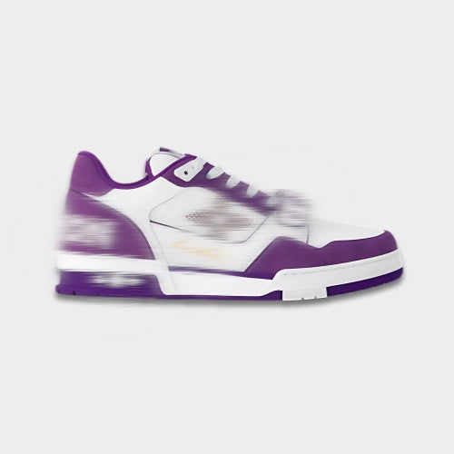LV Trainer Monogram Denim Violette