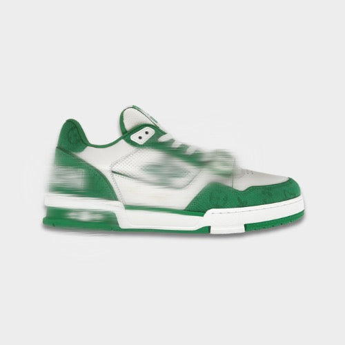 LV Trainer Monogram Denim Verte