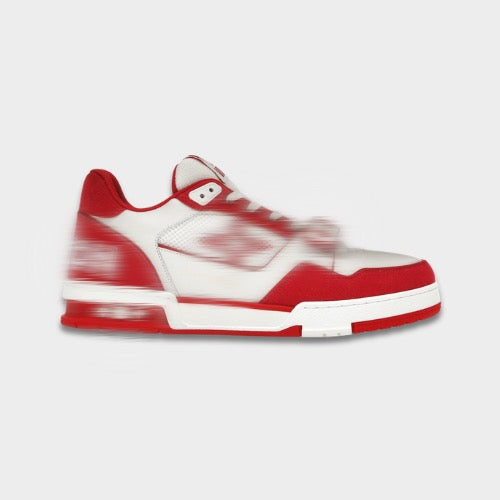 LV Trainer Monogram Denim Rouge