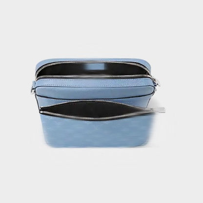 Sacoche LV Bleue + Portefeuille