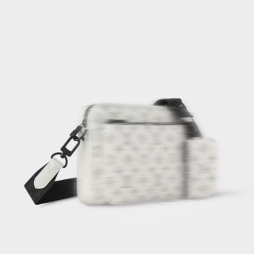 Sacoche LV Blanche + Portefeuille