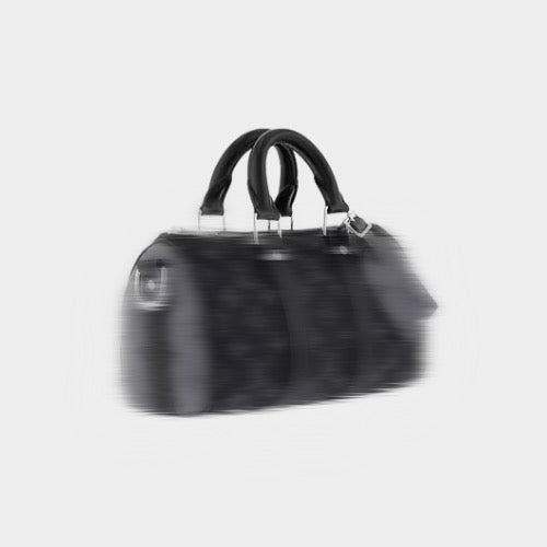 Sacoche LV Keepall Noire/Grise