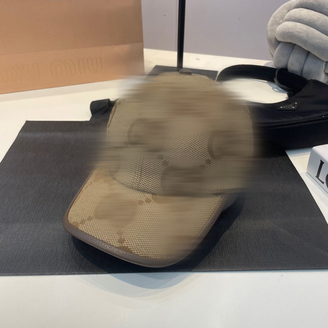Casquette GG Beige