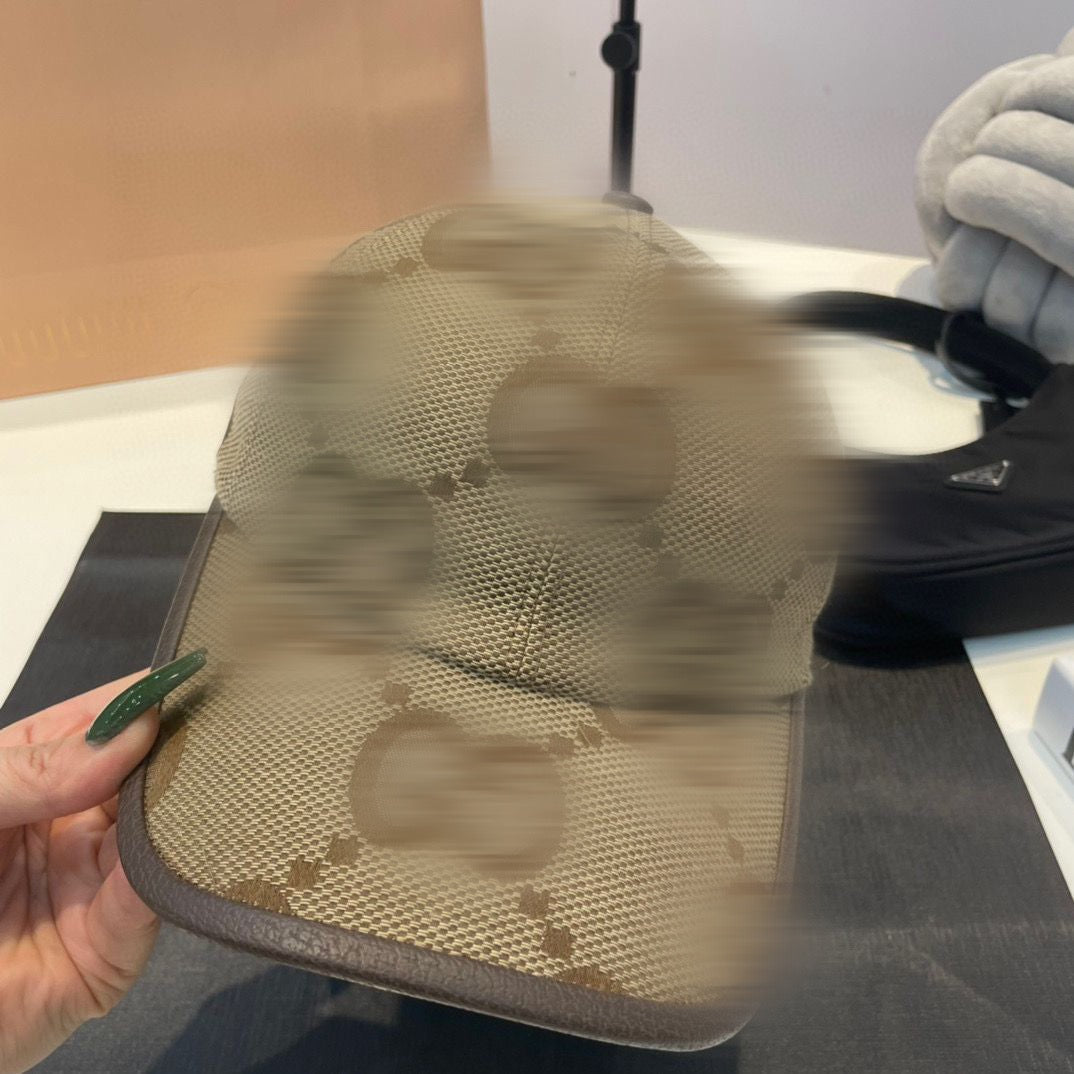 Casquette GG Beige