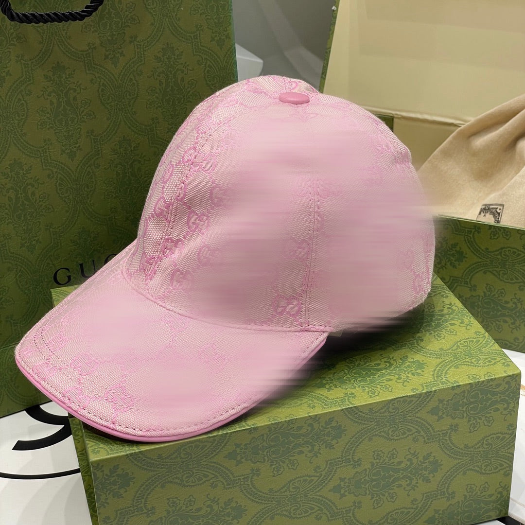 Casquette en toile GG Rose