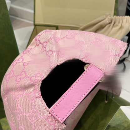 Casquette en toile GG Rose
