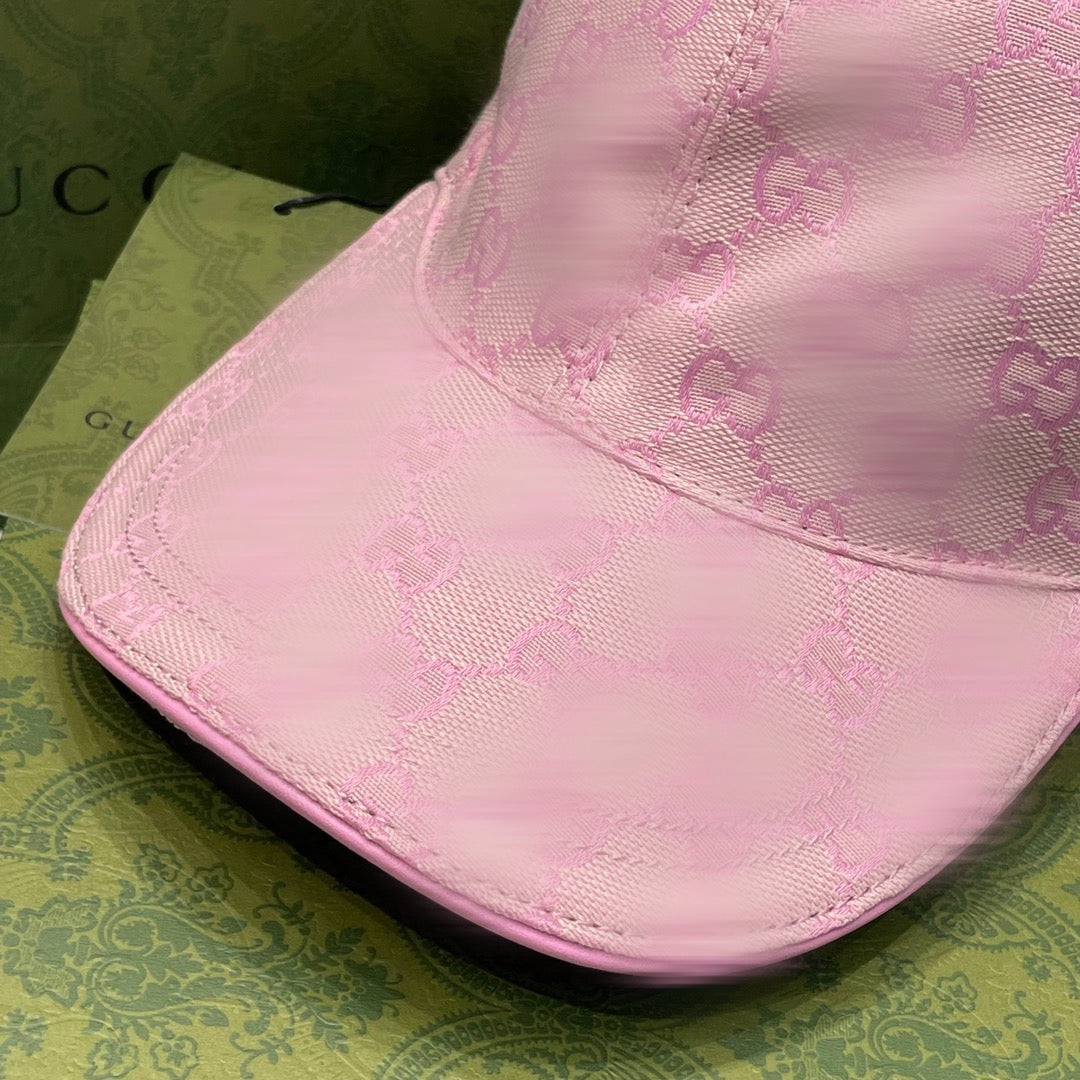 Casquette en toile GG Rose