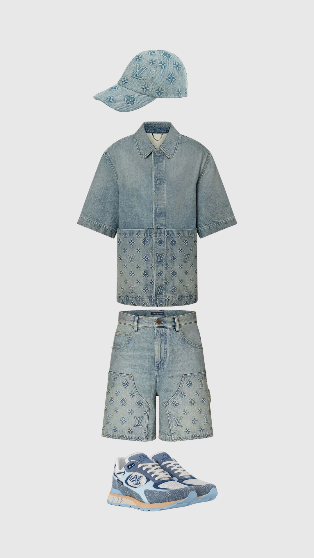 Velvet Outfit - Denim Night