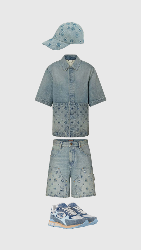 Velvet Outfit - Denim Night