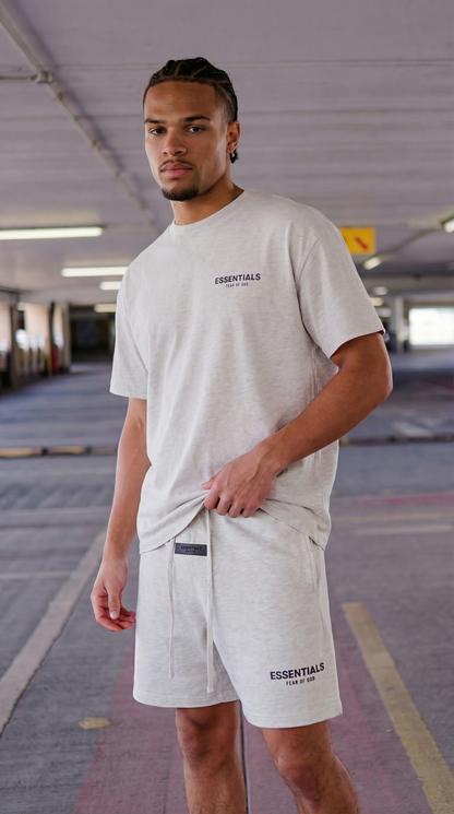 FND Essential Shorts – Arctic Ash