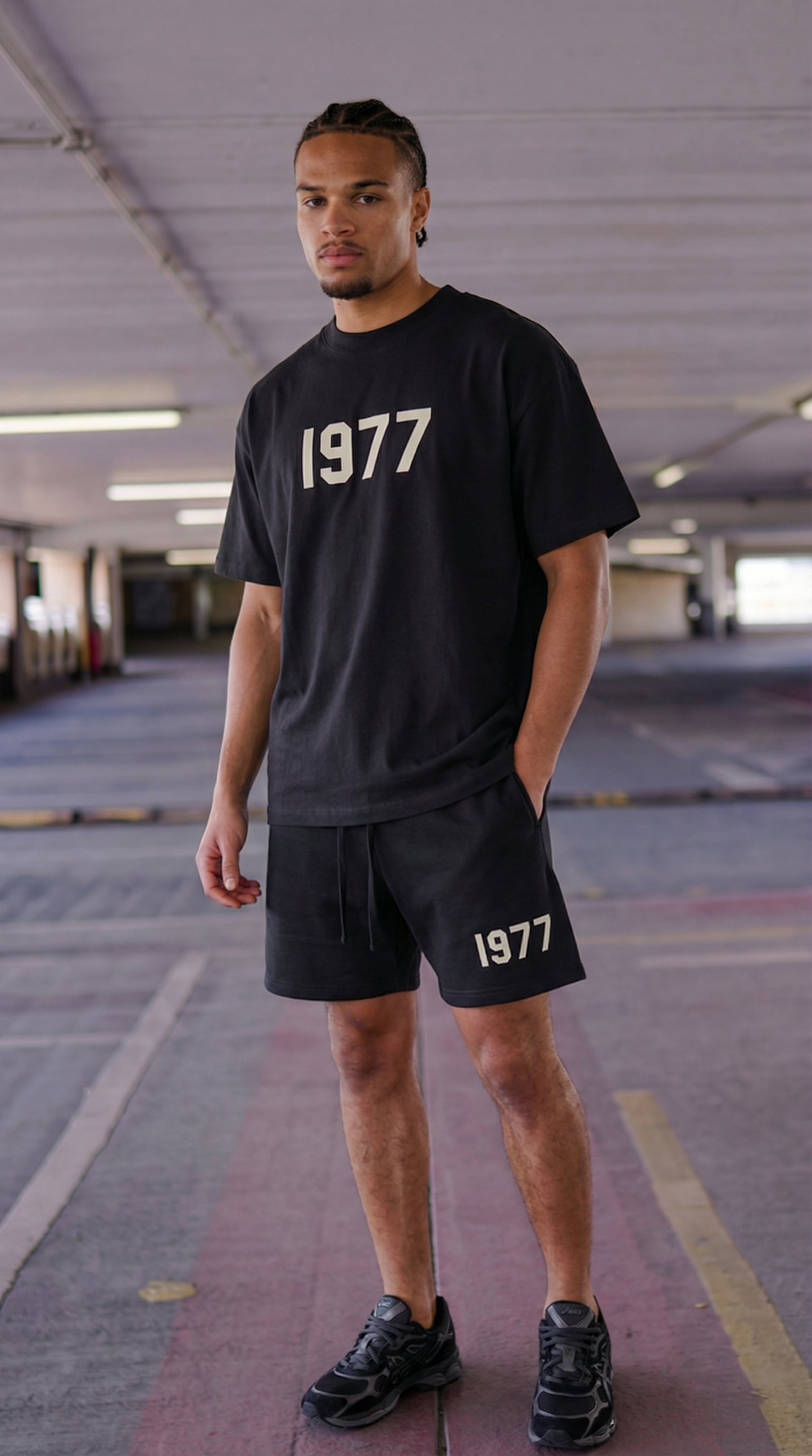 FND 1977 Shorts – OFF Black